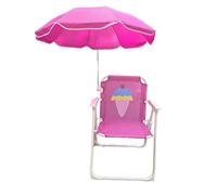 Sedia da Spiaggia con Ombrellone - Sedia Pieghevole Da Spiaggia Con Ombrellone Per Esterni,Base Stabile Resistente Al Per Viaggi Giardino Piscina Picnico All'Aperto