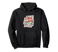 Sedia da spiaggia Fire Island design vintage Long Island estate Felpa con Cappuccio