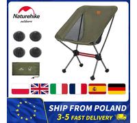 Sedia da spiaggia Naturehike Sedie da campeggio ultraleggere portatili Sedia da picnic pieghevole per esterni Sedia da pesca con copertura per piedi a sfera da 4 pezzi