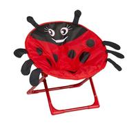 Sedia Da Spiaggia Per Bambini - Coccinella Comode Sedie da Campeggio Giovani,Arredamento Campeggio Resistente con Schienale per Prato Spiaggia Attività