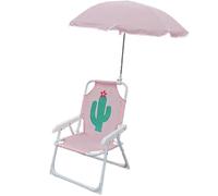 Sedia da spiaggia per bambini con ombrello all'aperto sedia da spiaggia per bambini con patto che piega la da per leggera e robusta per campeggio, viaggi, prato