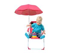 Sedia da Spiaggia per Bambini con Ombrellone - Sedia da Giardino Pieghevole | Impermeabile alla Sabbia Antivento Leggero Portatile per Vacanze Giardino Picnic Viaggi Campeggio Spiaggia Parco