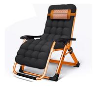 Sedia da spiaggia pieghevole portatile super larghezza 55 cm Texteline a gravità zero Lettino prendisole, per persone pesanti Piscina/poltrona reclinabile per esterni che supporta 400 kg (Colore : F)