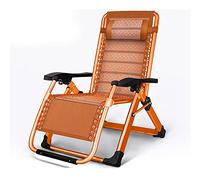 Sedia da spiaggia pieghevole portatile super larghezza 55 cm Texteline sedia a gravità zero lettino prendisole, per persone pesanti piscina/poltrona reclinabile per esterni che supporta 400 kg