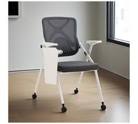 Sedia da studente con scrittoio con bracciolo for tablet, sedile imbottito impilabile, sedie for reception for ufficio, sedie ergonomiche for formazione commerciale for sala conferenze, riunioni