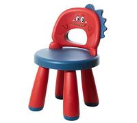 Sedia da tavolo in plastica per bambini - Sgabello per bambini - Comodo, leggero e robusto - Adatto da 2 a 6 anni - Facile da pulire - Seduta ergonomica - Design a dinosauro - Vari colori