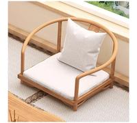 Sedia da terra giapponese multifunzionale, sedia da tè bassa vintage per comodi sedute sul pavimento, mobili eleganti per la casa e la camera da letto