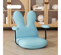 Sedia da Terra Portatile, Sedia Tatami Senza Gambe in Stile Giapponese con Supporto for la Schiena e Bracciolo, Posti a Sedere for Meditazione con Schienale Pigro for Finestra a Bovindo(Yellow)