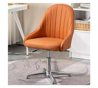 Sedia da toilette ergonomica girevole a 360° con supporto posteriore centrale per ufficio, design a gambe incrociate senza braccioli, ideale per attività informatiche e uso in ufficio. Octopus feet