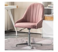 Sedia da toilette ergonomica girevole a 360° con supporto posteriore centrale per ufficio, design a gambe incrociate senza braccioli, ideale per attività informatiche e uso in ufficio. Octopus feet