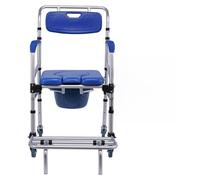 Sedia da toilette Sgabello da bagno e sedia da doccia for gravidanza sul comodino 3 in 1 for un facile trasferimento con poggiapiedi Ruote Ausilio for la deambulazione for anziani Sicurezza nel bagno