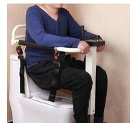 Sedia da trasferimento for sollevamento paziente manuale, ascensore for trasferimento for auto, sedia da trasferimento portatile con doppi cuscini for WC e uso quotidiano