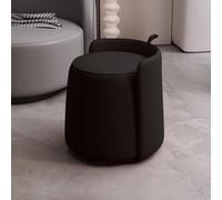 Sedia da trucco comoda e girevole, design rotondo moderno per camera da letto e soggiorno, perfetta per la routine di bellezza e l'arredamento della casa