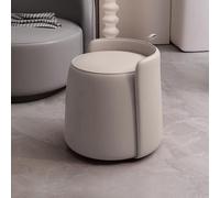 Sedia da trucco comoda e girevole, moderna seduta rotonda per camera da letto e soggiorno, perfetta per la bellezza di routine e decorazione della casa