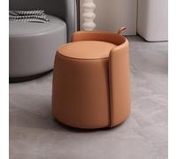 Sedia da trucco comoda e girevole, moderna seduta rotonda per camera da letto e soggiorno, perfetta per la bellezza di routine e decorazione della casa