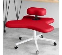 Sedia da ufficio a gambe incrociate ergonomiche per una sedia da scrivania regolabile alla postura e al sollievo dal dolore per la sedia da gioco del collo e il supporto per il comfort e il supporto