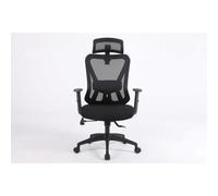 Sedia da ufficio Activejet T5 nera, ergonomica, fino a 200 kg