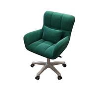 Sedia da ufficio direzionale, girevole a 360°, ergonomica, con supporto lombare regolabile in altezza, braccioli e ruote, comoda e facile da montare.