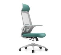 Sedia da ufficio ergonomica con poggiatesta, braccioli inclinabili e cuscino traspirante per un comfort prolungato nel lavoro e nelle sale conferenze