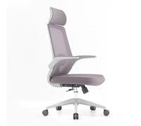 Sedia da ufficio ergonomica con poggiatesta, braccioli inclinabili e cuscino traspirante per un comfort prolungato nel lavoro e nelle sale conferenze