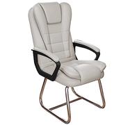 Sedia da ufficio ergonomica con schienale alto con doppio cuscino e piede arcuato per un maggiore comfort durante riunioni e giochi