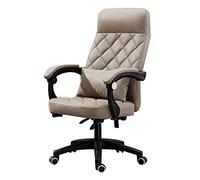 Sedia da ufficio ergonomica con schienale alto con supporto lombare regolabile e funzione reclinabile per un maggiore comfort in ambienti di lavoro e riunioni
