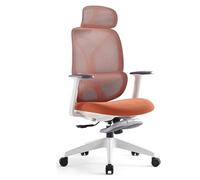 Sedia da ufficio ergonomica e comoda con poggiatesta regolabile 3D, poggiapiedi retrattile e braccioli in PU, sedia da computer resistente per gaming e casa, supporto per la salute della colonna