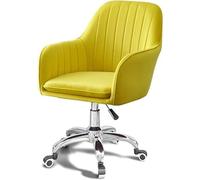 Sedia da ufficio ergonomica girevole a 360° con sedile imbottito e ruote regolabili in altezza, comodo supporto per la schiena, per soggiorno, camera da letto, vanità e studio, blu Octopus feet