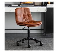 Sedia da ufficio ergonomica, girevole e regolabile, con supporto centrale per scrivania, soggiorno e studio, comoda seduta per il tempo libero