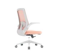 Sedia da ufficio ergonomica in rete con schienale alto e braccioli regolabili per il comfort di casa e studio