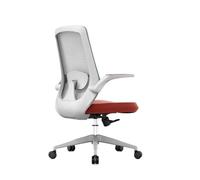 Sedia da ufficio ergonomica in rete con schienale alto e braccioli regolabili per il comfort di casa e studio