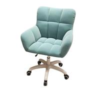 Sedia da ufficio ergonomica in velluto, regolabile, girevole, per casa, ufficio e studio, moderna e confortevole, per lavoro e gioco, elegante e di supporto