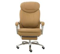 Sedia Da Ufficio Ergonomica Lavoro Boss Deck Scrivania Girevole Commerciale Esecutiva Girevole Moderno Schienale Alto Alto Pu Pelle Comfort
