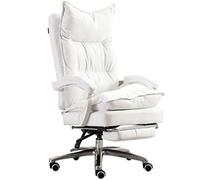Sedia da ufficio ergonomica per gaming executive - Tessuto ampio e confortevole con braccioli delicati sulla pelle, supporta fino a 330 libbre, perfetta per lunghe ore