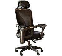 Sedia da ufficio ergonomica Sedia da scrivania per l'ufficio domestico, sedia per computer girevole direzionale Design senza bordi Ergonomia Poltrona reclinabile per ufficio Sedile regolabil