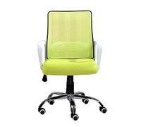 Sedia da ufficio ergonomica Sedia da ufficio Sedia da ufficio Sedia da lavoro ergonomica Rotazione a 360 ° Seat Executive Learning Sedia girevole personale Sollevamento base in acciaio rinforzato, 5