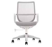 Sedia da ufficio ergonomica Sedia pieghevole di lusso Sedia da ufficio per l'apprendimento degli studenti con puleggia muta in nylon Sedia da scrivania di sollevamento e rotante Comoda sedia