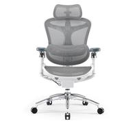 Sedia da ufficio ergonomica SIHOO Doro C300 Pro - Supporto lombare auto-regolabile, Braccioli 5D, Schienale in Rete - Bianco - Nouvo