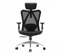 Sedia da ufficio ergonomica SIHOO M18 con supporto a 4 punti e rete traspirante - Nero - Nouvo
