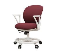 Sedia da ufficio girevole multifunzionale, regolabile in altezza da 45 a 55 cm, con braccioli dal design confortevole. Ideale per un lavoro efficiente e un trucco elegante, aggiunge vitalità