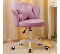Sedia da ufficio in velluto, sedia da studio a casa, sedia girevole ergonomica, altezza regolabile Perché scegliere noi: Ti senti a volte stanco? Vuoi semplicemente sederti su una sedia, mettere un po