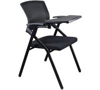 Sedia da ufficio multifunzionale per tavoletta da scrittura, pieghevole, comoda, imbottita, per casa, ufficio, scrivania e sedia, perfetta per riunioni e spazi di studio