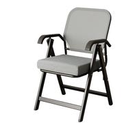 Sedia da ufficio pieghevole, con braccioli ergonomici in rete, per riunioni, conferenze, ricevimenti e sala di formazione, design con schienale rimbalzante