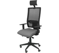 Sedia da ufficio Piqueras y Crespo Horna Bali Nero/Grigio