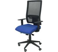 Sedia da ufficio Piqueras y Crespo Horna Bali senza testiera Blu