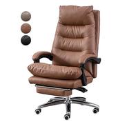 Sedia da ufficio reclinabile ad alta schiena con sedia da scrivania ergonomica a poggiapiedi per comfort e supporto altezza regolabile 360 poltrona poltrona sedia da gioco per computer ergonomico