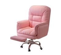Sedia da ufficio regolabile ergonomica a 360 ° sedia da scrivania per computer reclinabile girevole con schiena imbottita perfetta per la configurazione di home office e giochi FANDIAO