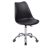 Sedia da ufficio regolabile in altezza ANNE nera