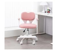Sedia da ufficio Sedia da studio for bambini, sedia scrittura regolabile in altezza, ufficio for adolescenti in crescita for uso domestico/scuola/ufficio(Pink)