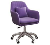 Sedia da ufficio Sedia da ufficio Comfort Sedia da ufficio Sedia per computer regolabile Rotazione di 360° Sedia da ufficio Sedie da gestione Cuscino per seduta robusto Comodo